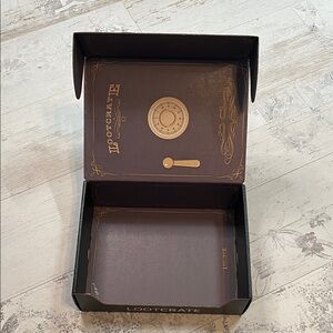 Loot Crate Safe Decorative Empty Box